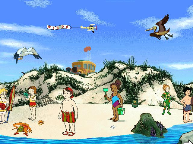 Download Scholastic's The Magic School Bus Explores Inside the Earth  (Windows 3.x) - My Abandonware
