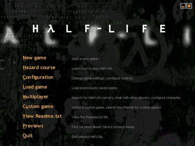 Half-Life - Old Games Download