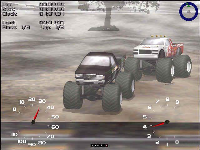 Monster Truck Madness 2 (1998) - PC Gameplay 4k 2160p / Win 10 