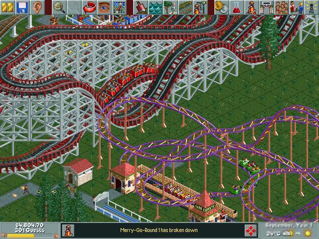 rollercoaster tycoon deluxe vs classic