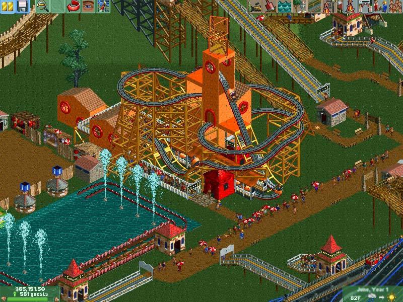 download rollercoaster tycoon free mac