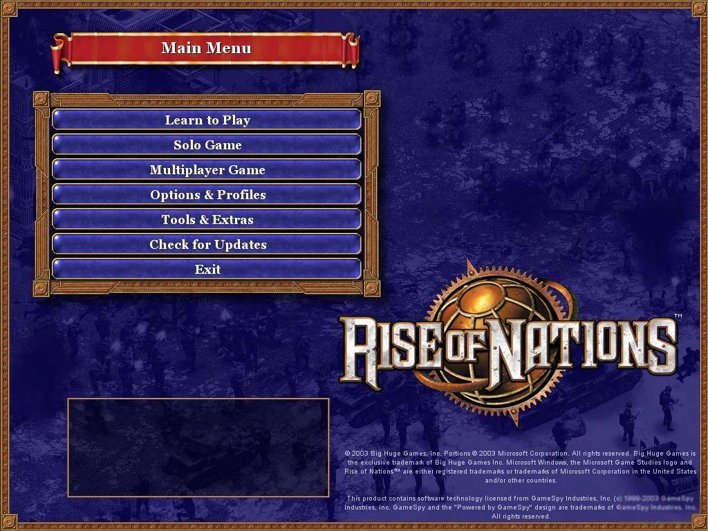 rise of nations ita completo