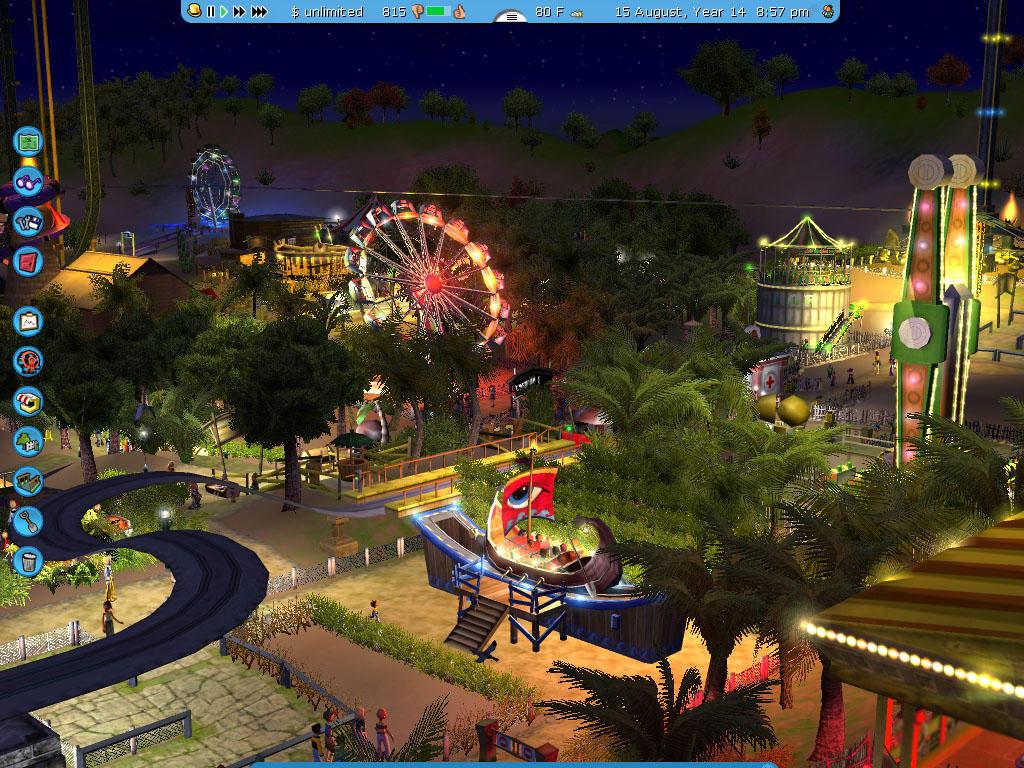 rollercoaster tycoon 3 rides
