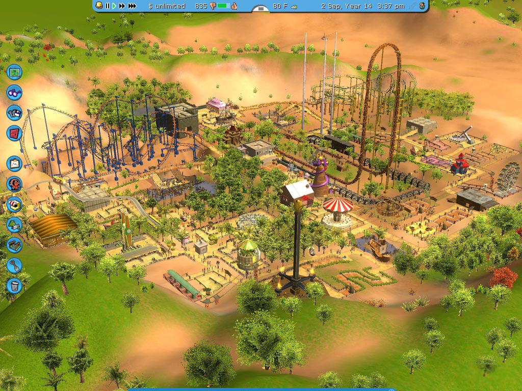 rollercoaster tycoon 3 download rollercoasters