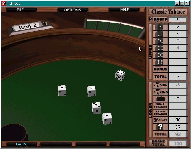 Ultimate Yahtzee Download 1996 Board Game 